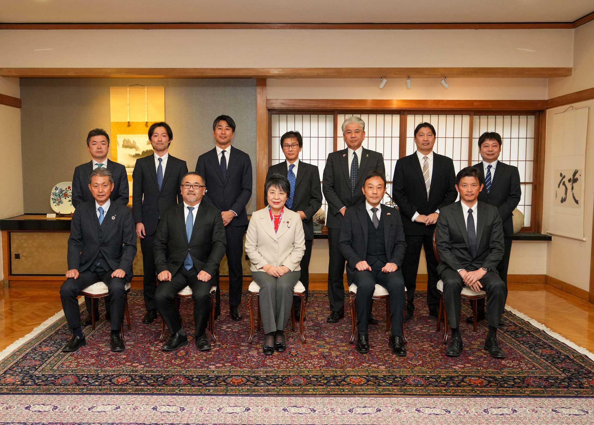 上川外務大臣と会食