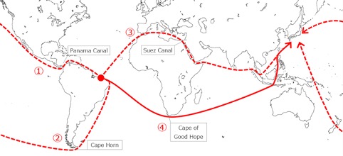 MOL Turkey Iron Ore Map