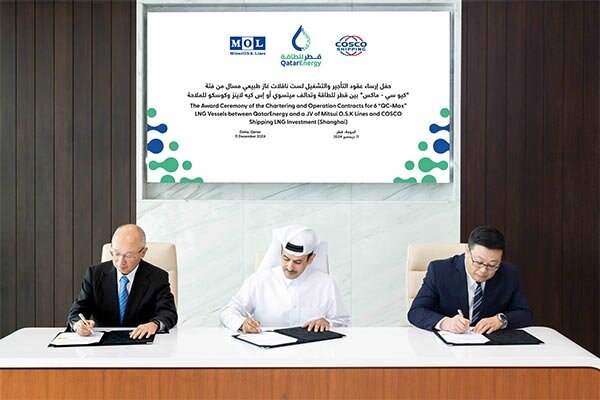 MOL and QatarEnergy Sign Long-term Time Charter of Six Newbuilding LNG Carriers MOL Turkey