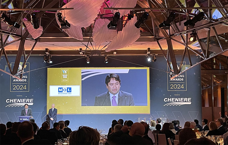 MOL was Honored with the ‘World LNG Shipping Award 2024’ at the World LNG Summit in Berlin MOL Turkey