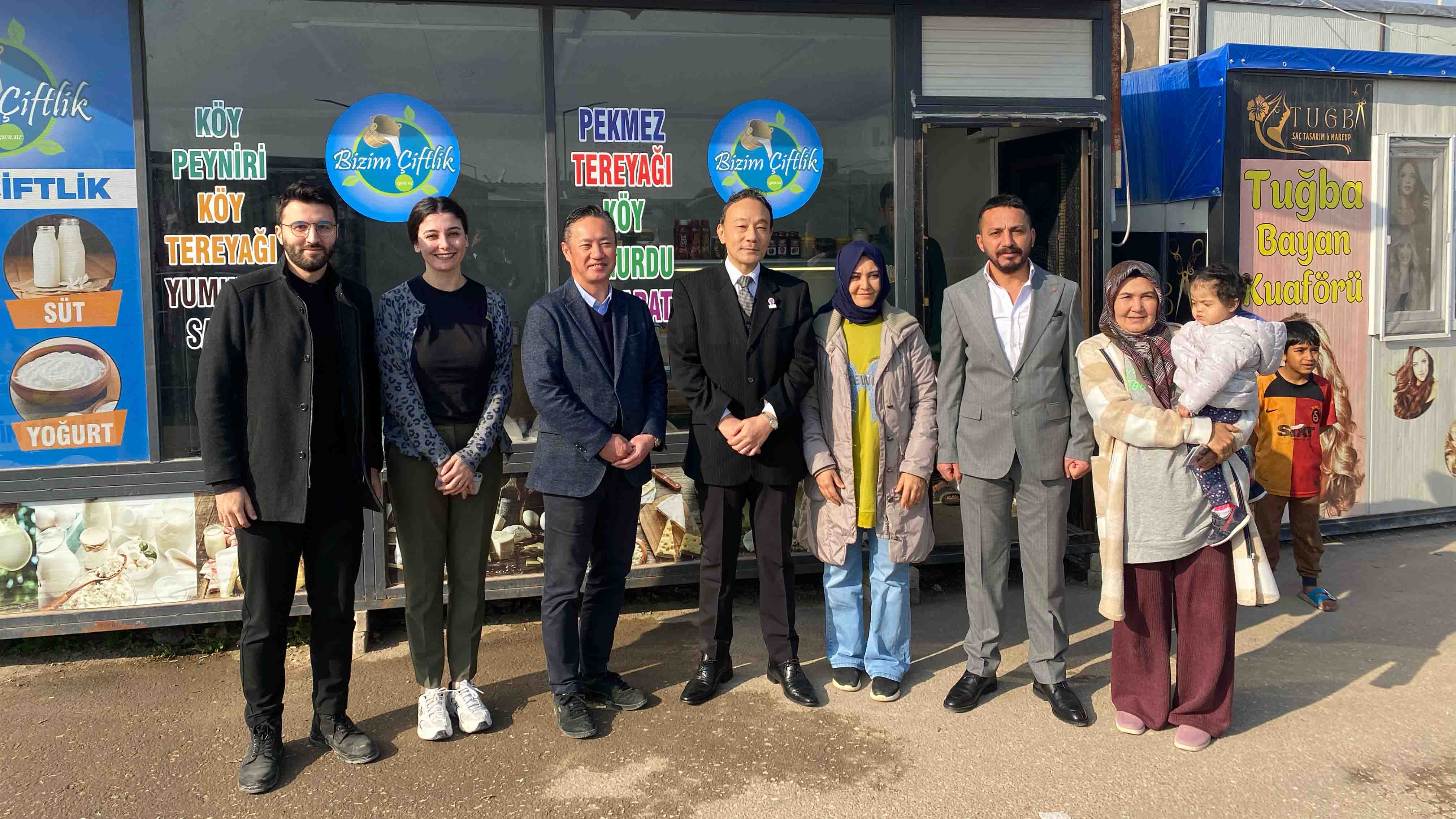 Japan’s Ambassador to Ankara, Katsumata Takahiko, Visits Container Donations Organized by MOL Turkey with Support from Japanese Companies and Local Businesses in Hatay MOL Turkey