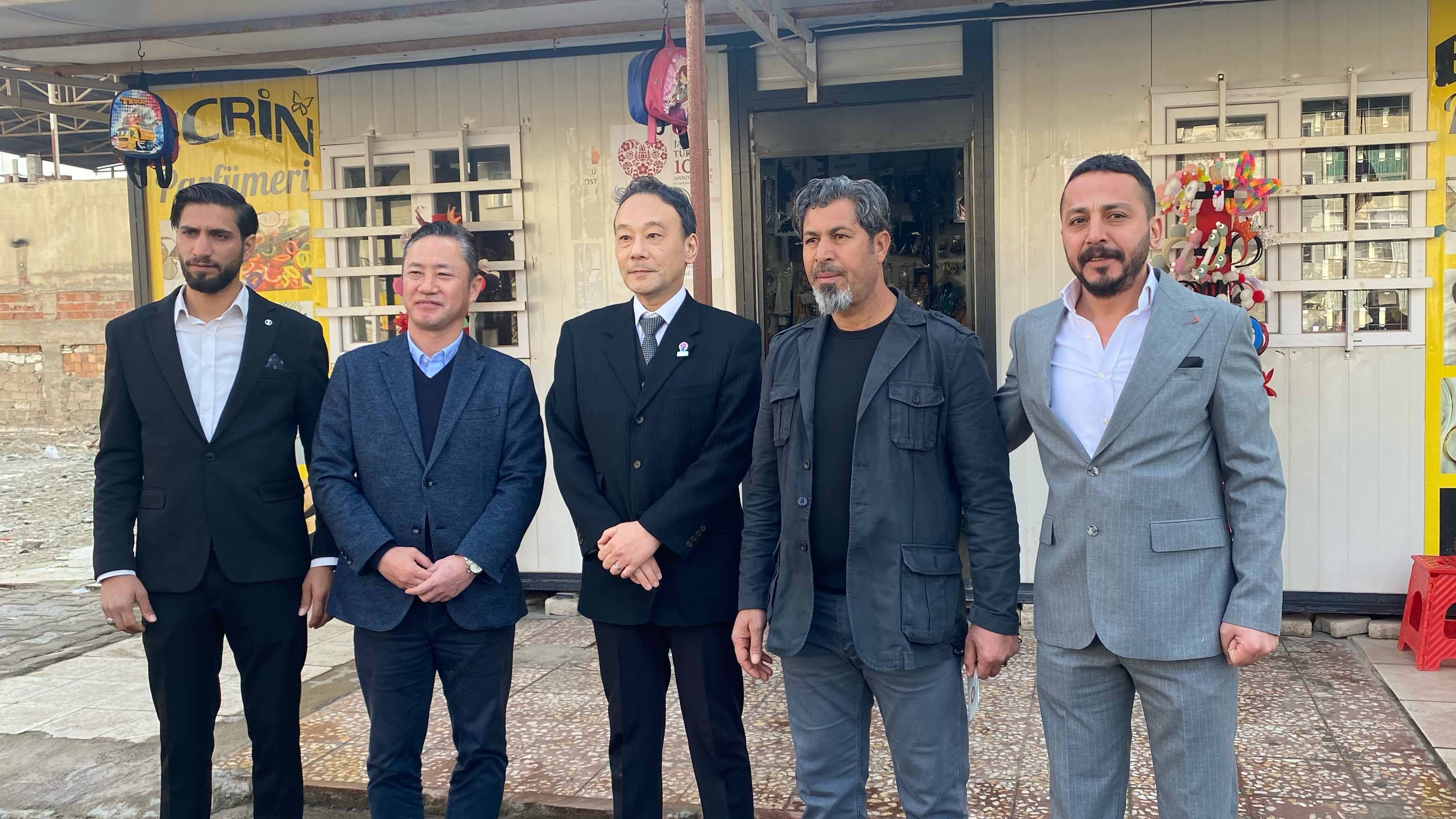 Japan’s Ambassador to Ankara, Katsumata Takahiko, Visits Container Donations Organized by MOL Turkey with Support from Japanese Companies and Local Businesses in Hatay MOL Turkey