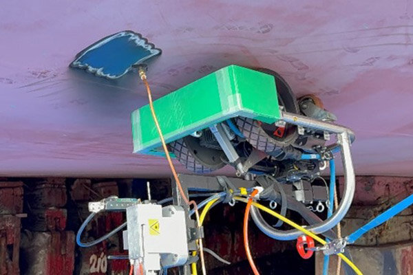 Successful Field Trial of the ‘InfraLaser’ Rust and Coating Removal System on an Actual Vessel MOL Turkey