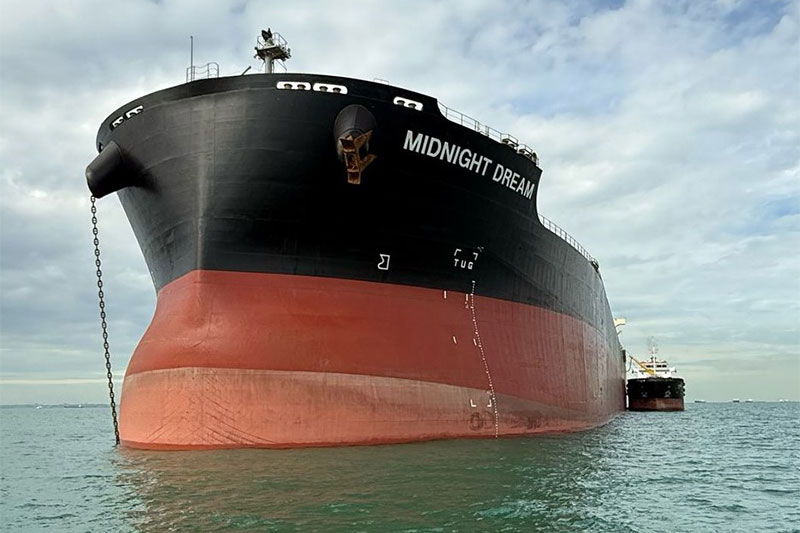 MOL Completes Biofuel Bunkering on a Capesize Bulk Carrier for BHP MOL Turkey