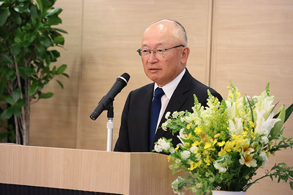 MOL President & CEO Hashimoto Addresses Company's Entrance Ceremony MOL Turkey