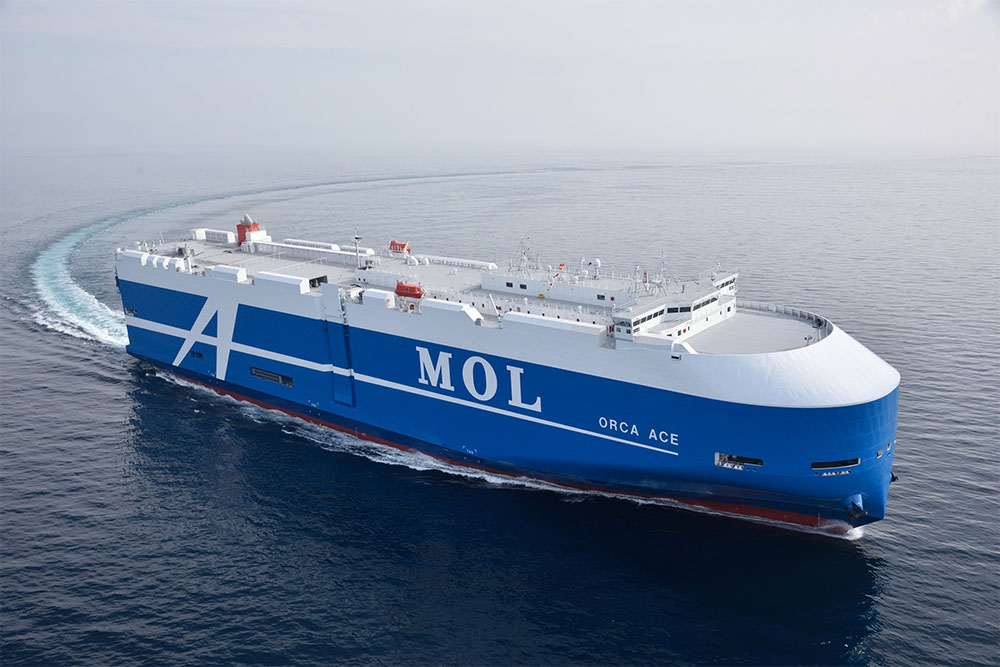 MOL-operated Car Carrier ORCA ACE Wins 2024 'Best Quality Ship Award' MOL Turkey