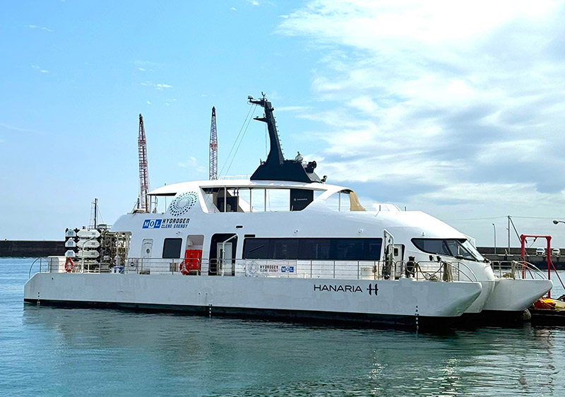 MOL Group's Hanaria, Japan's 1st Hydrogen and Bio Fuel Hybrid Passenger Ship, Earns 'Ship of the Year 2024' MOL Turkey