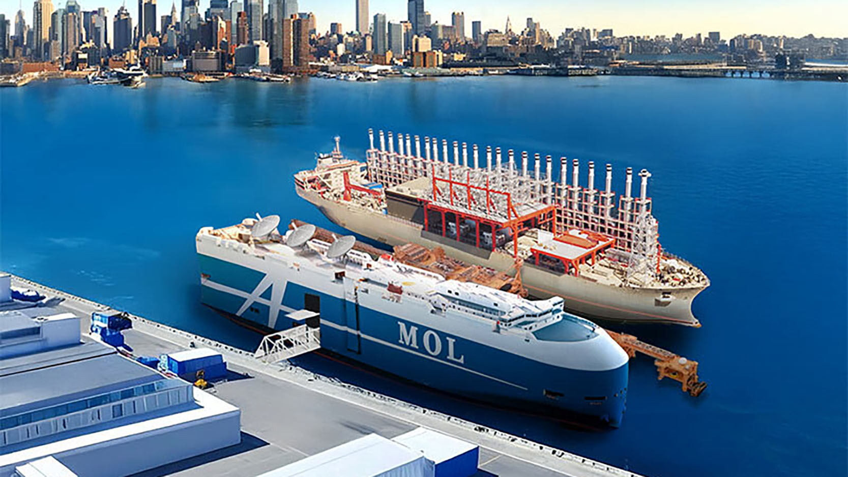 Kinetics and Mitsui O.S.K. Lines Sign MOU to Develop World's First Integrated Floating Data Center Platform  MOL Turkey