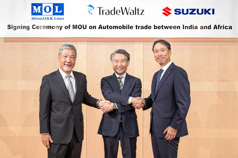 MOL, TradeWaltz and Suzuki Sign MOU for Cooperation on the Collaboration in Automobile Trade between India and Africa   MOL Turkey