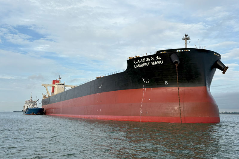 MOL Capesize Bulker's 1st Biofuel Voyage Underway for Anglo American   MOL Turkey
