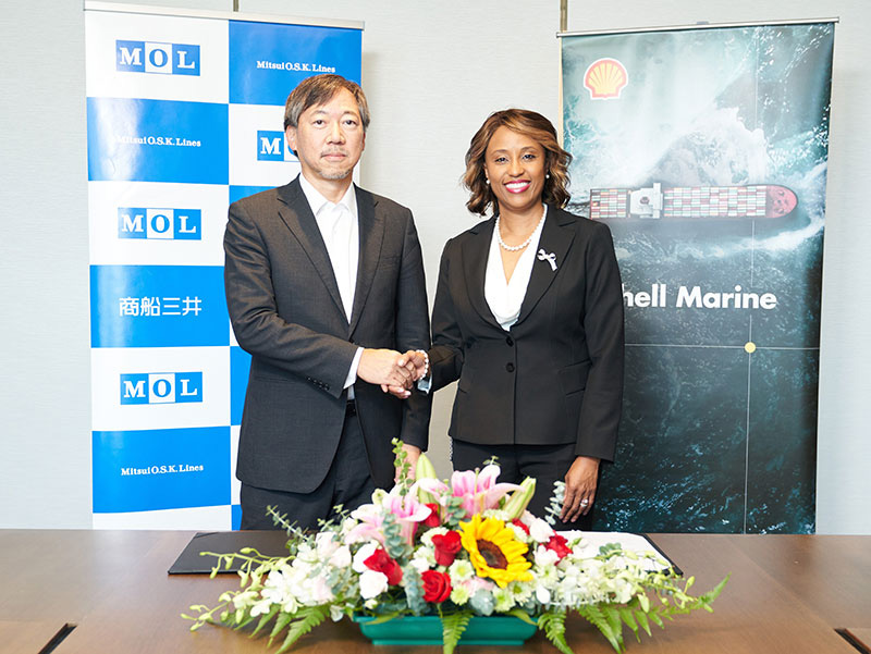 MOL and Shell Sign Collaboration Agreement to Advance Decarbonisation in Maritime Sector  MOL Turkey