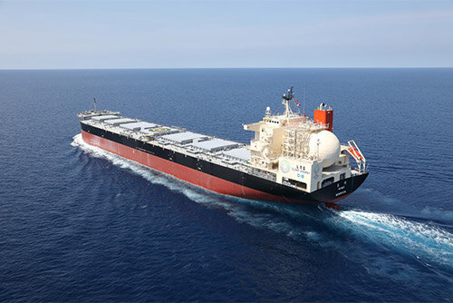 LNG-fueled Panamax Coal Carrier Reimei Commences Operation MOL Turkey